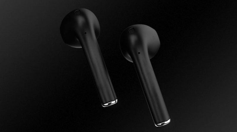 słuchawki bezprzewodowe HTC U Ear jak czarne IarPods