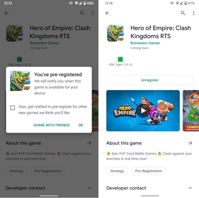 Sklep Google Play aplikacje gry opcja zainstaluj gdy dostępne Android