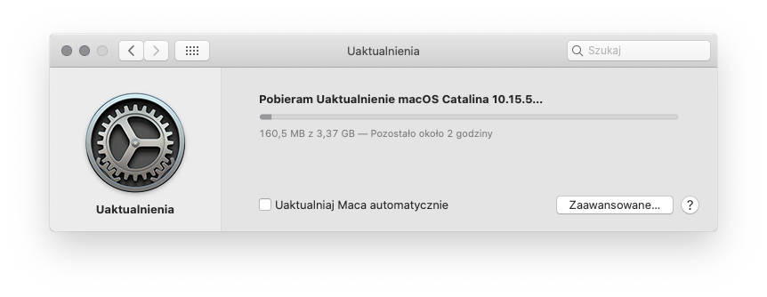 aktualizacja macOS 10.15.5 dla Mac co nowego Apple nowości wykaz zmian kondycja baterii
