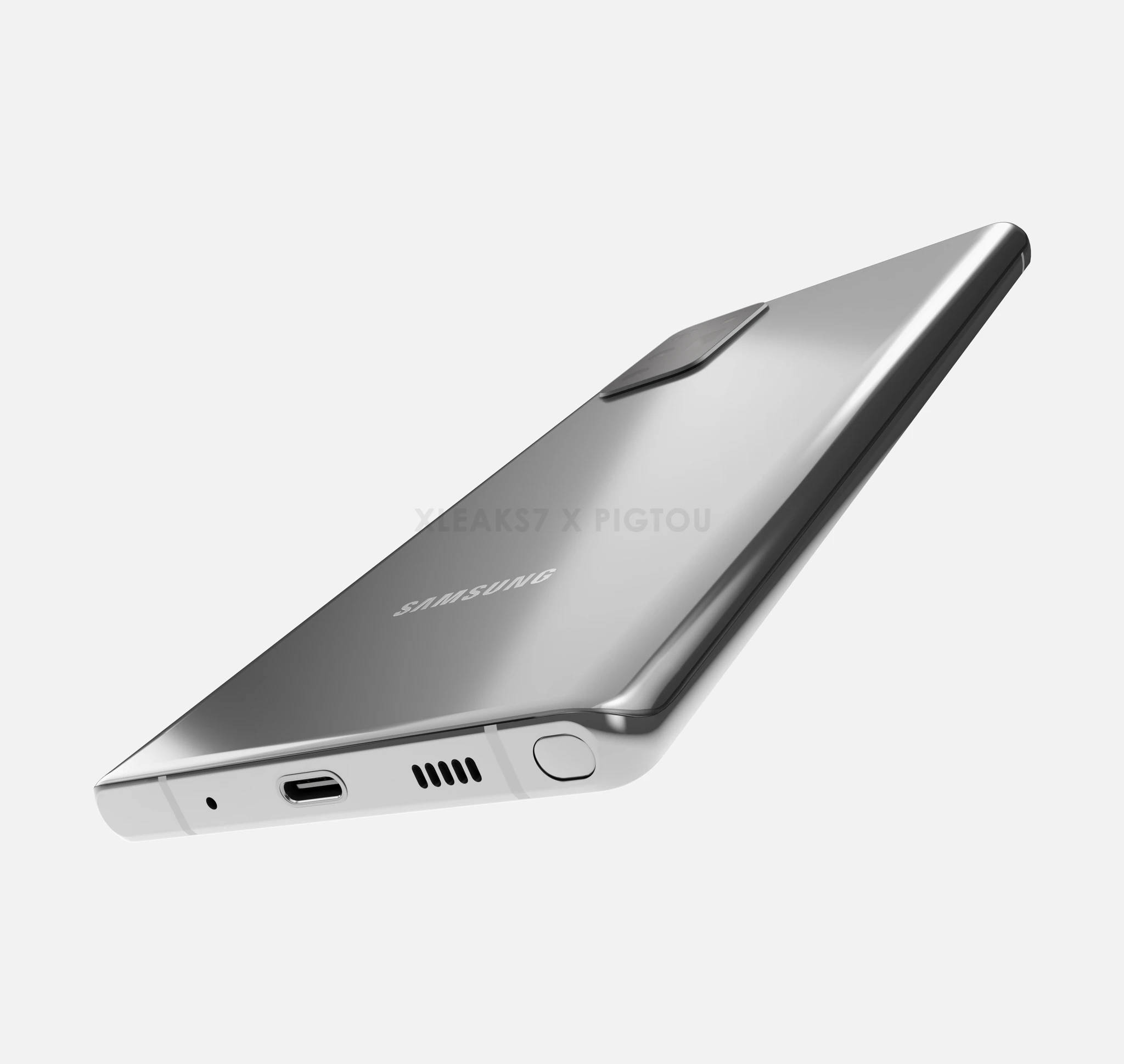 Samsung Galaxy Note 20 rendery design wygląd plotki przecieki wycieki specyfikacja dane techniczne