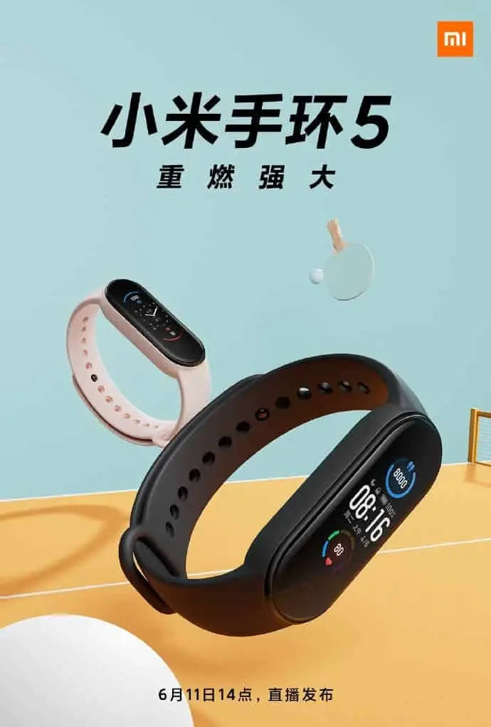 opaska Xiaomi Mi Band 5 NFC cena nowości funkcje co nowego plotki przecieki wycieki