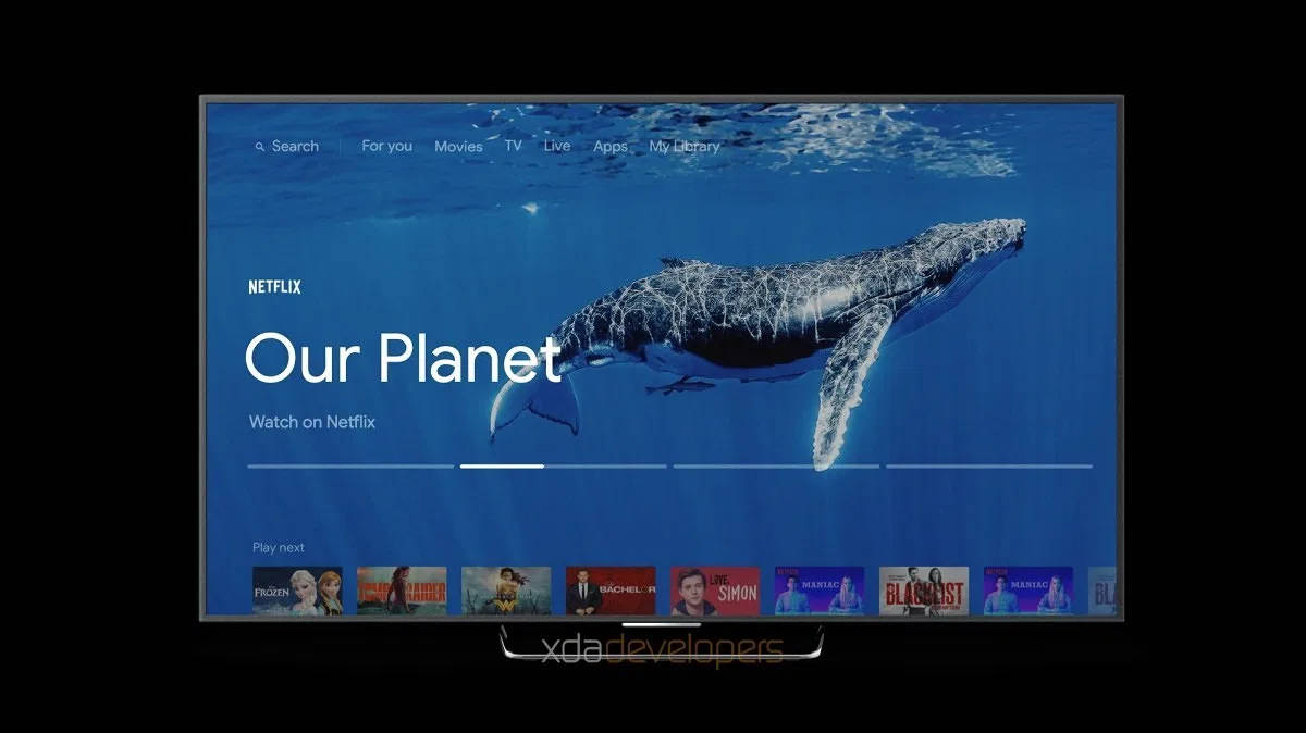 Nowe Android TV na telewizory integracja z YouTube TV nowy Asystent Google UI