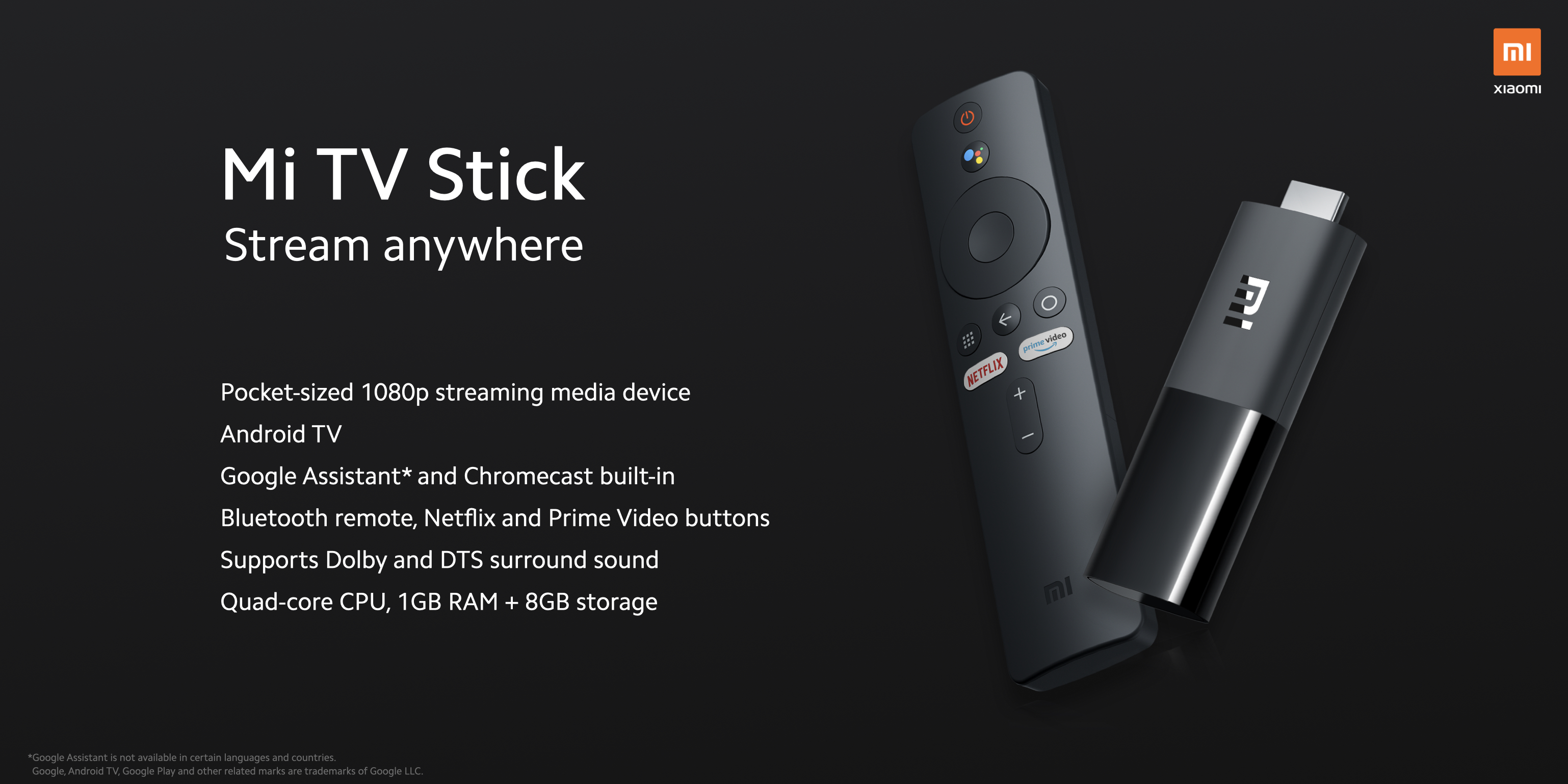 premiera Xiaomi Mi TV Stick cena opinie gdzie kupić najtaniej w Polsce Android TV
