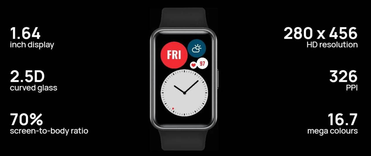 smartwatch Huawei Watch Fit cena opinie specyfikacja dane techjiczne gdzie kupić najtaniej