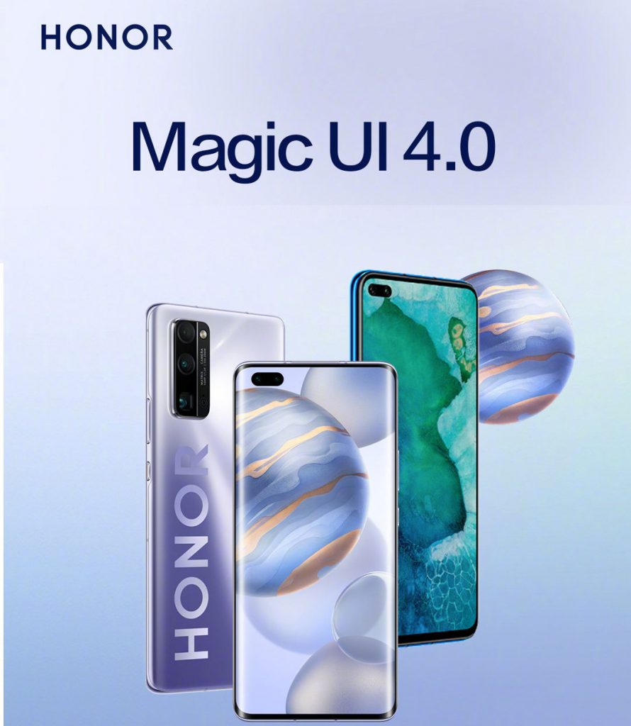 aktualizacja Magic UI 4.0 EMUI 11 Honor V30 Honor 30