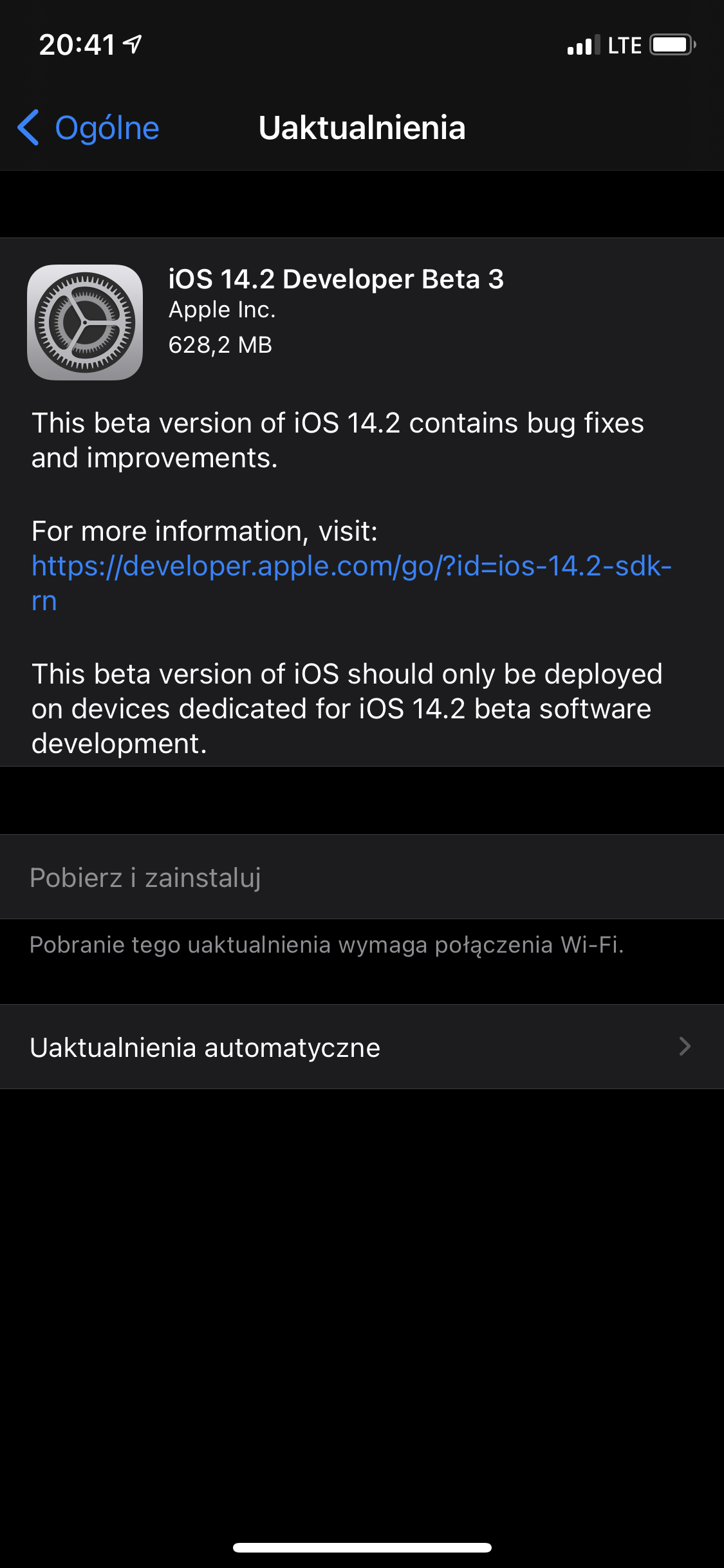 iOS 14.2 Beta 3