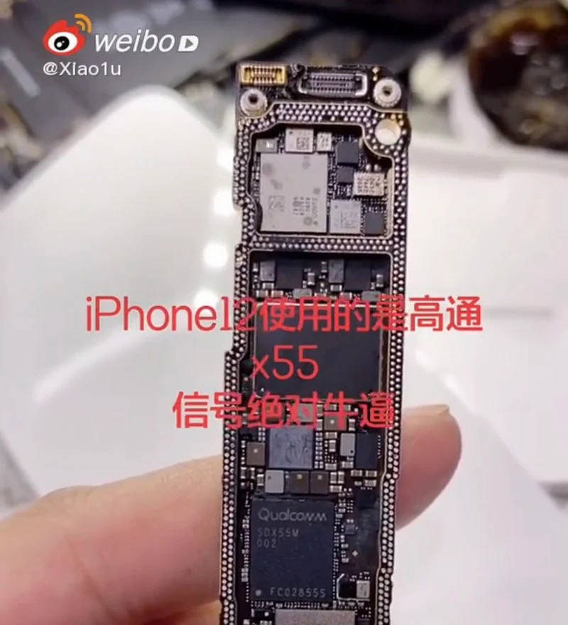 Apple iPhone 12 5G jaki modem Qualcomm Snapdragon X55