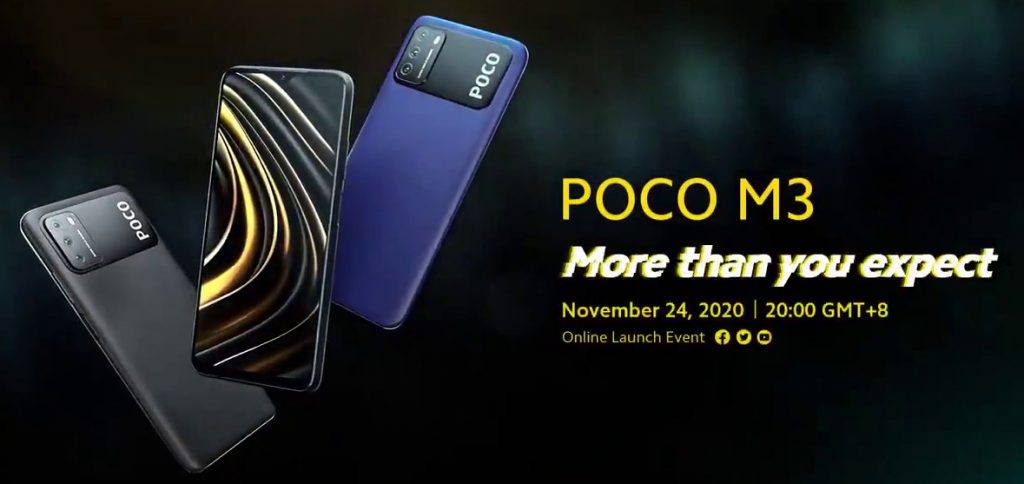 premiera POCO M3 cena design wygląd specyfikacja techniczna dane techniczne