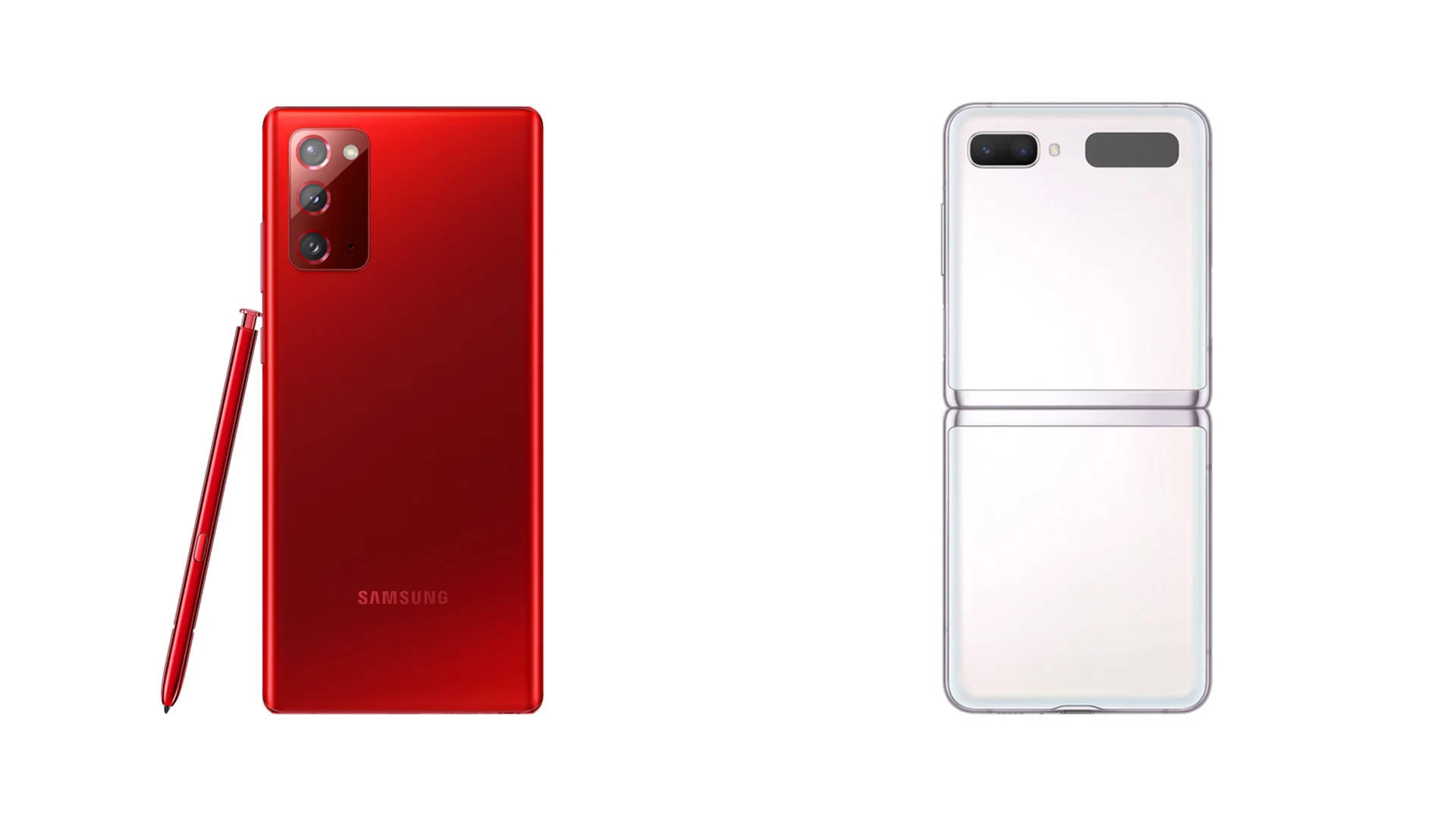 Samsung Galaxy Z Flip 5G Galaxy Note 20 nowe kolory Mystic White Mystic Red