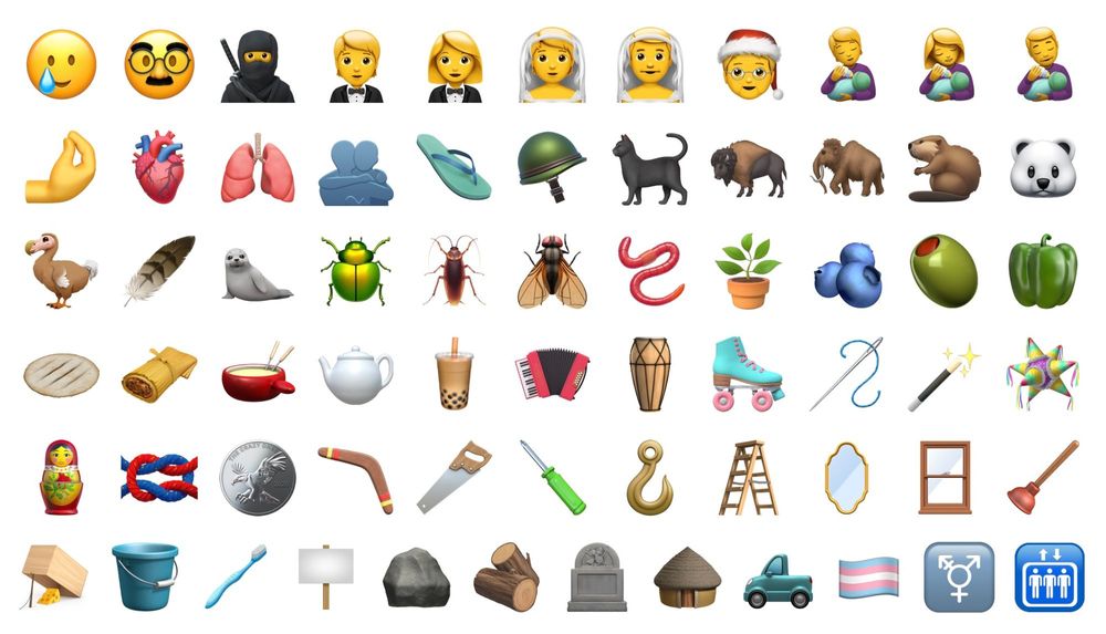 nowe emoji z iOS 14.2 jakie emotki obrazki zmiany