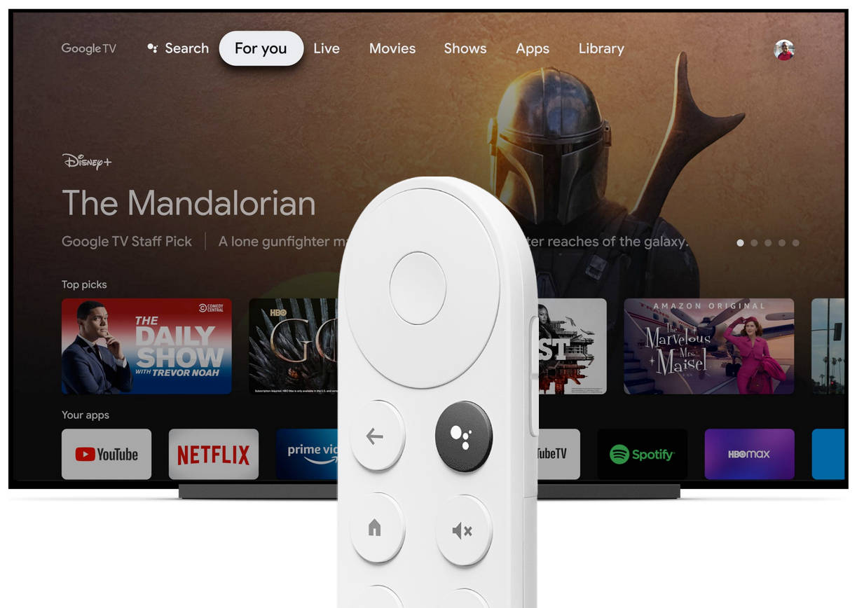 aktualizacja Chromecast Google TV pilot
