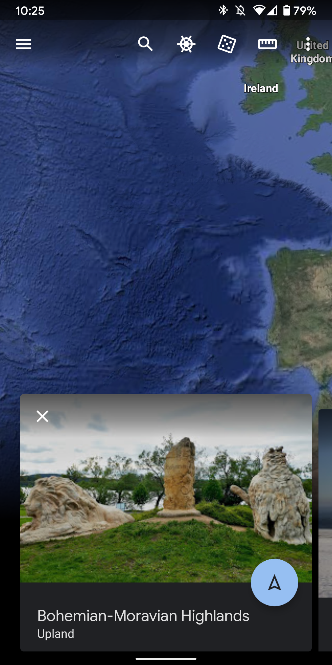 Google Earth na Androida aplikacja jak włączyć dark mode