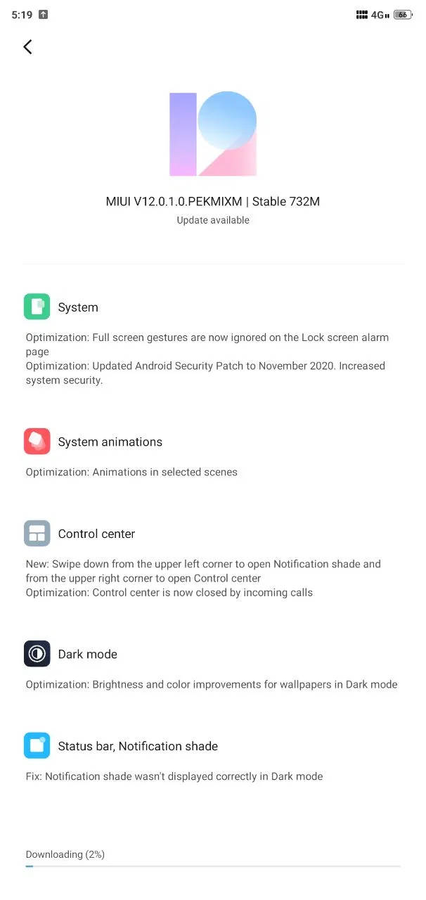 aktualizacja MIUI 12 dla Redmi Note 6 Pro Android 9 Pie