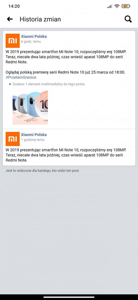 kiedy Xiaomi Polska premiera Redmi Note 10 Pro cena specyfikacja techniczna opinie