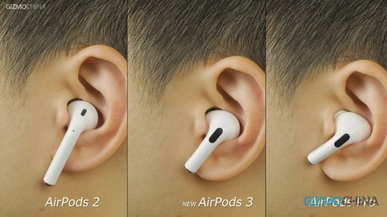 chińskie podróbki AirPods 3 słuchawki bezprzewodowe Apple