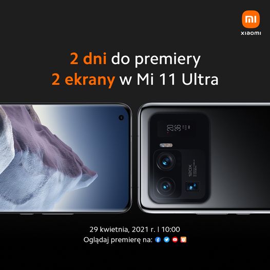 polska premiera Xiaomi Mi 11 Ultra cena w Polsce specyfikacja techniczna