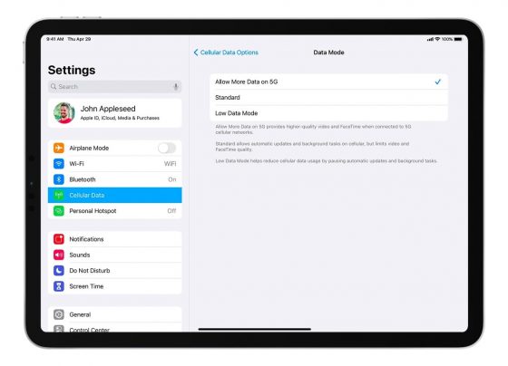 iPad Pro 2021 jak iPhone 12 - Apple pozwala ściągać aktualizacje iPadOS przez 5G