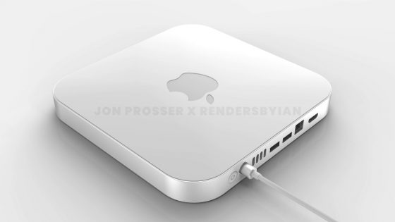 nowy Mac Mini Apple M1X rendery specyfikacja techniczna plotki przecieki