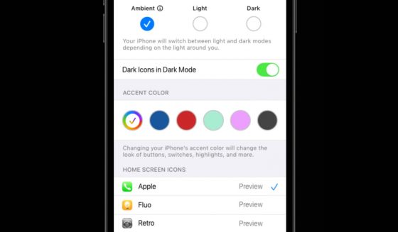 koncept iOS 15 zmian Apple iPhone personalizacja ikony ambient