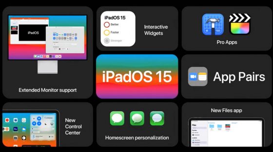 aktualizacja iPadOS 15 zmiany nowości koncept apple