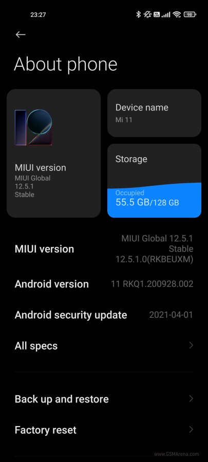 aktualizacja MIUI 12.5 dla Xiaomi Mi 11 opinie co nowego nowości