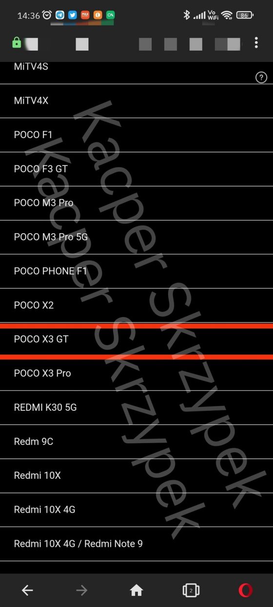 kiedy POCO X3 GT cena specyfikacja techniczna Redmi Note 10 Pro 5G plotki przecieki