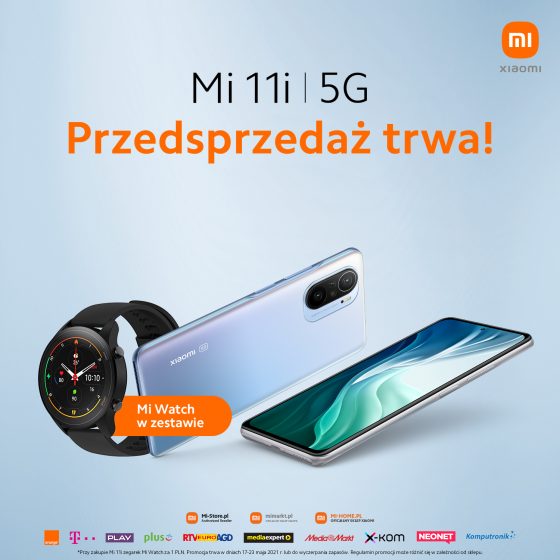 przesprzedaż Xiaomi Mi 11i cena opinie gdzie kupić najtaniej w Polsce Mi Watch