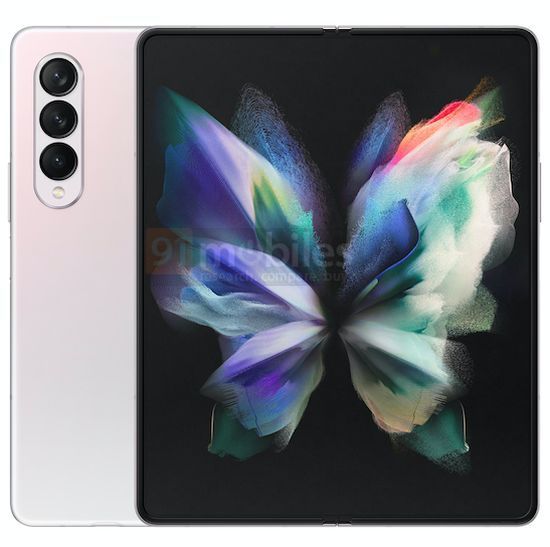 składany smartfon Samsung Galaxy Z Fold 3 rendery specyfikacja techniczna plotki przecieki wycieki