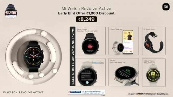 smartwatch Xiaomi Mi Watch Revolve Active cena specyfikacja techniczna funkcje