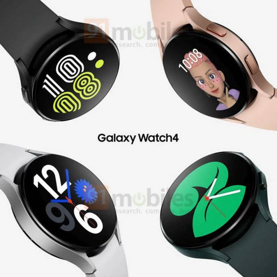 smartwatche Samsung Galaxy Watch 4 cena specyfikacja techniczna rendery