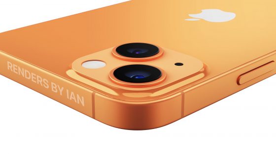 Apple nowy iPhone 13 rendery przeprojektowany aparat