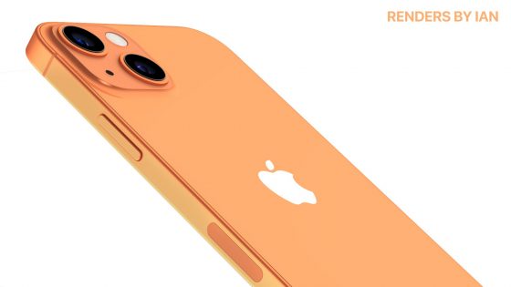 Apple nowy iPhone 13 rendery przeprojektowany aparat