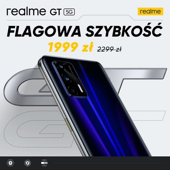 posla premiera Realme GT 5G cena w Polsce promocja opinie gdzie kupić najtaniej