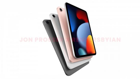 tablet Apple iPad Mini 6 rendery plotki przecieki kiedy premiera specyfikacja techniczna iPad Air 4 zmiany