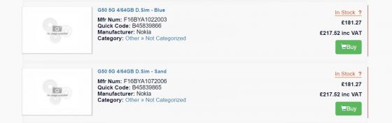 kiedy premiera Nokia G50 5G cena specyfikacja techniczna plotki przecieki