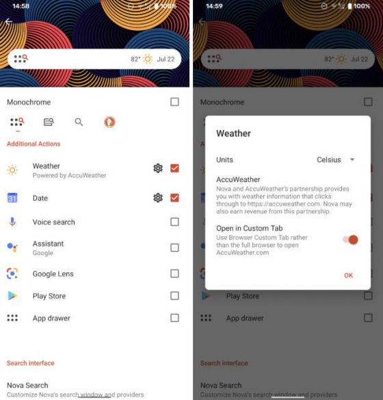 aplikacja Nova Launcher 7 beta co nowego nowości zmiany