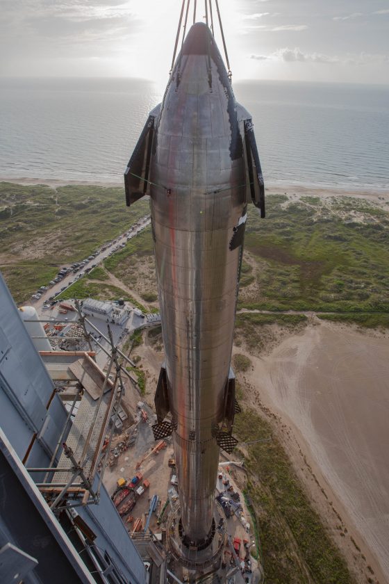 rakieta SpaceX Starship SN20 Super Heavy