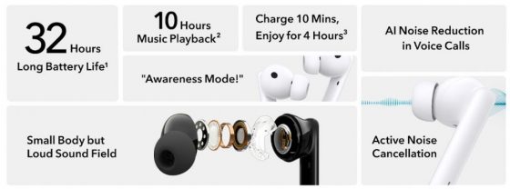 słuchawki bezprzewodowe Honor Earbuds 2 Lite cena specyfikacja techniczna ANC opinie gdzie kupić najtaniej w Polsce