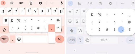 klawiatura Gboard Google Android 12 aplikacje zmiany Material You