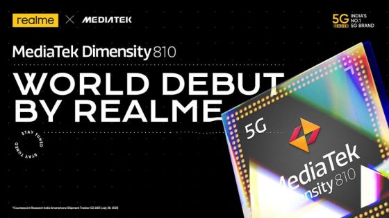 Realme 8s specyfikacja techniczna MediaTek Dimensity 810 5G