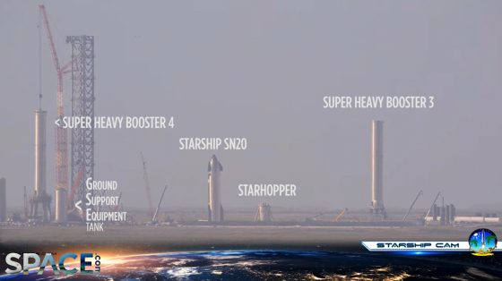 kiedy Starship SN20 SpaceX statek stanowisko startowe