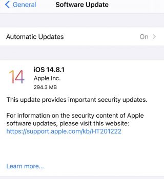 aktualizacja Apple iPhone iOS 14.8.1 iPadOS 14.8.1 co nowego zmiany opinie czy warto instalować