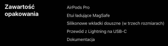 nowe słuchawki bezprzewodowe Apple AirPods Pro cena etui MagSafe