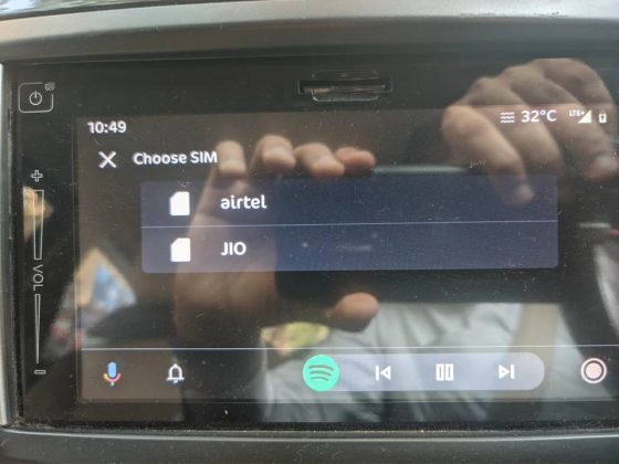 aplikacje Android Auto dual SIM