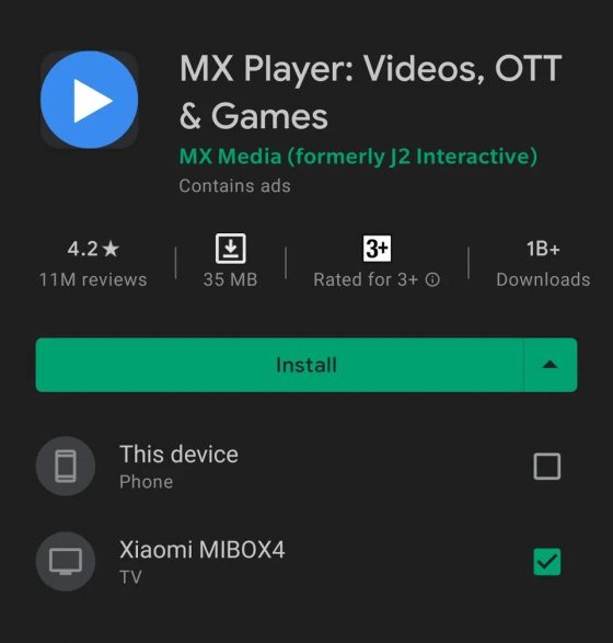 aplikacje Android TV Google Play smartfony