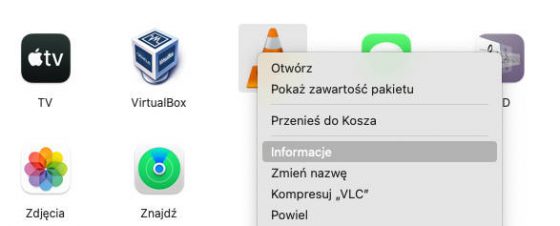 jak zmienić ikony w macOS Monterey aplikacje dokumenty foldery