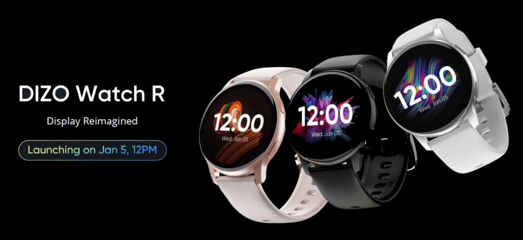 najcieńszy smartwatch Dizo Watch R cena Realme