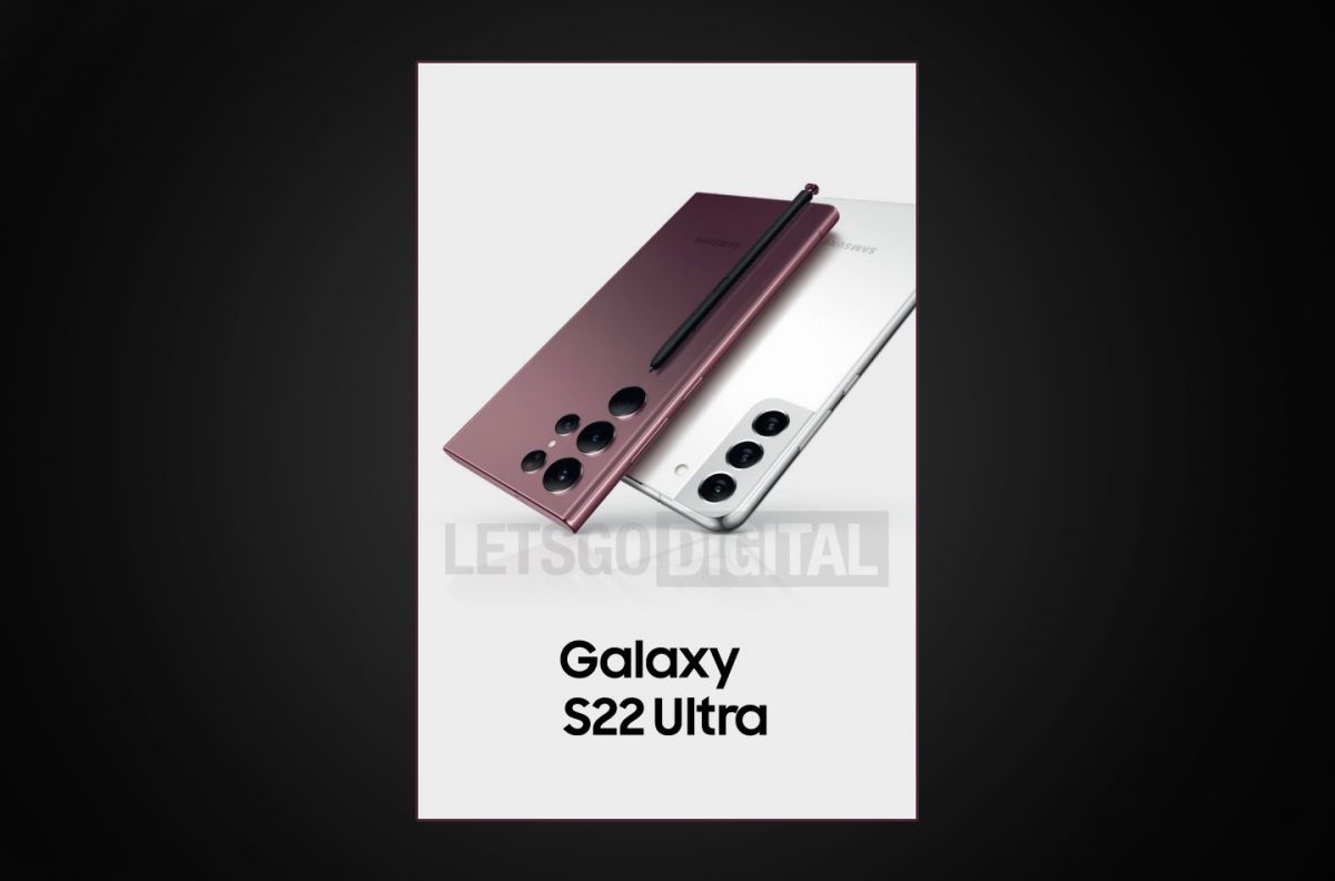 render prasowy Samsung Galaxy S22 Ultra Plus