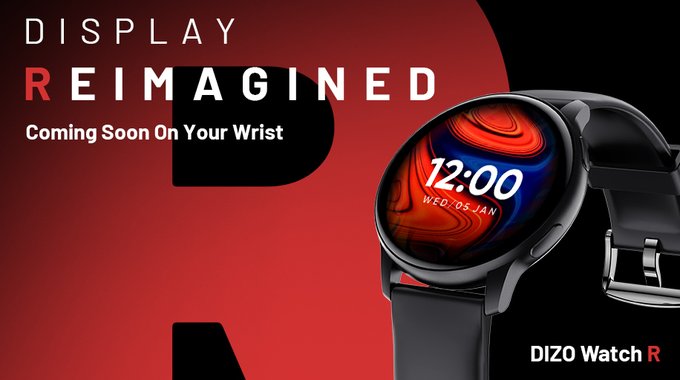 najcieńszy smartwatch Dizo Watch R cena Realme