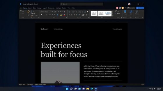 nowy Microsoft Office design Windows 11 Windows 10 aplikacje